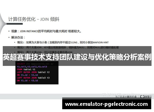 英超赛事技术支持团队建设与优化策略分析案例